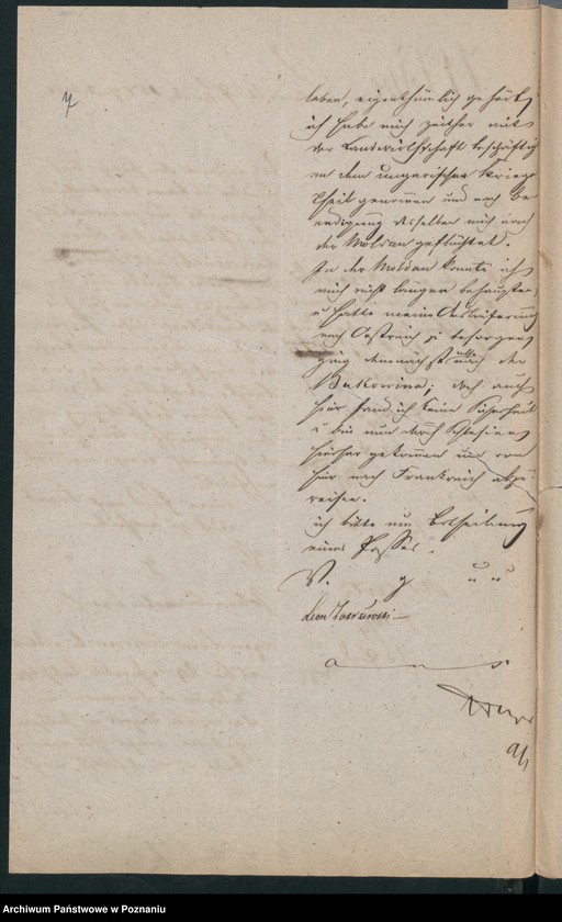 Obraz 13 z jednostki "A. betr. den polnischen Emigranten Leon Zakrzewski"