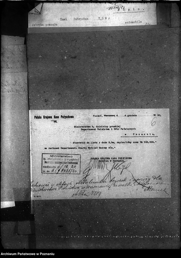 Obraz 10 z jednostki "Sprawy gospodarcze-ogólne Obstalunki na polecenia z Warszawy"