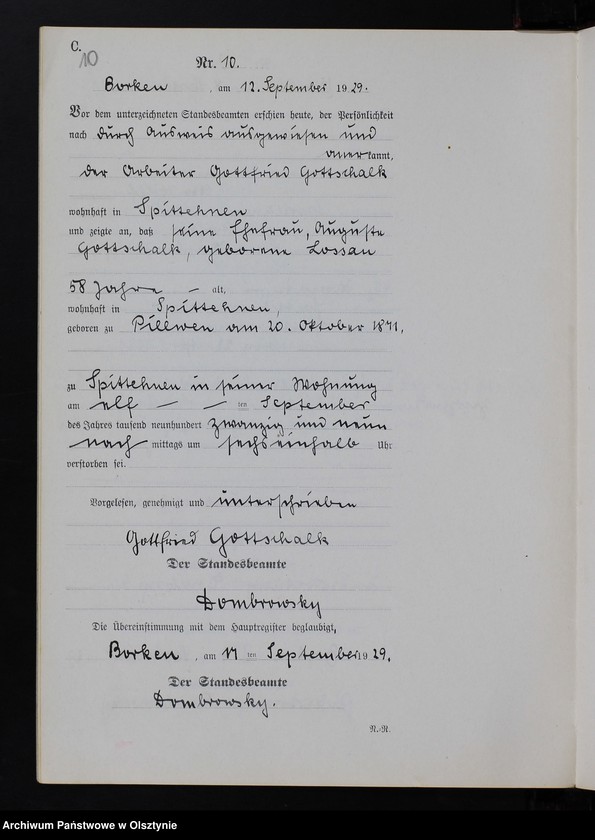 image.from.unit.number "Sterbe-Neben-Register Nr 1 - 13 [ Księga zgonów - wtóropis ]"