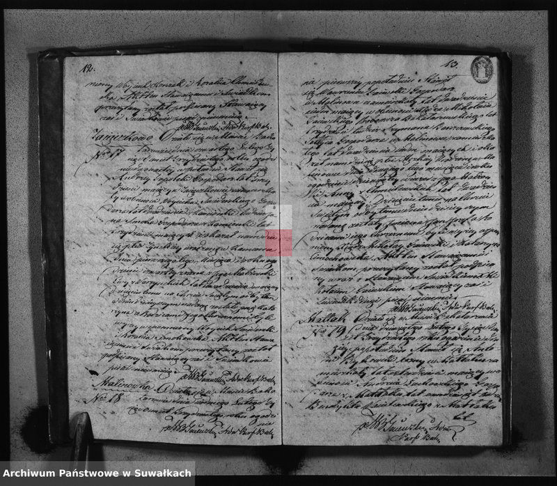 image.from.unit.number "Księga Dublikat Urzędnika Stanu Cywilnego Gminy Bakałarzewskiey pozapisywanych Urodzonych w Parafij tutejszej Umarłych i Zaślubionych Roku 1830"