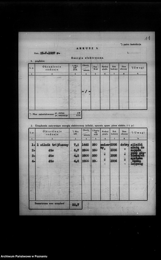 Obraz 15 z jednostki "Kwestionariusz Wodociągów Miejskiej w Rawiczu"