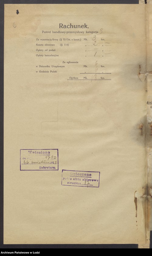 Obraz 8 z jednostki "Hirsz Perła- księgarnia"