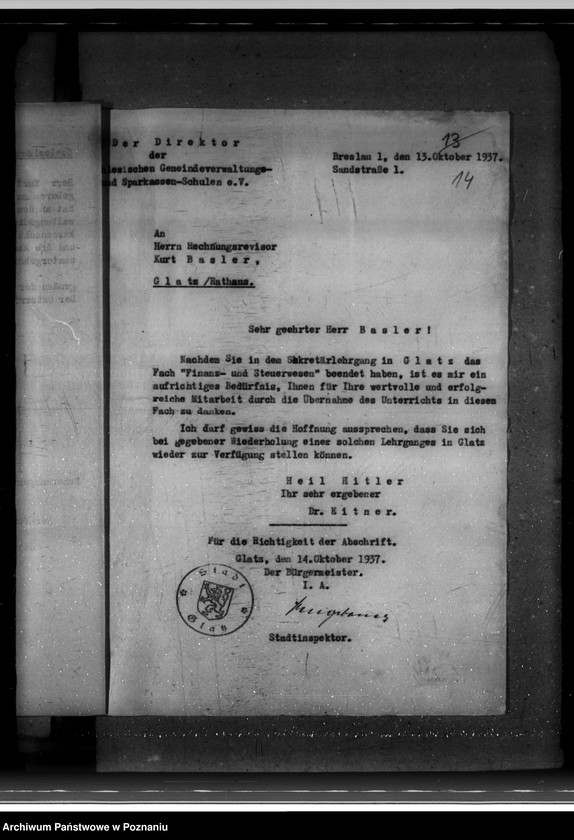 Obraz 19 z jednostki "Bewebungen um Amtskommissarstellen"