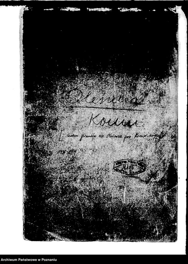 Obraz 4 z jednostki "/Scalenie gruntów wsi Oleśnica powiatu konińskiego/"