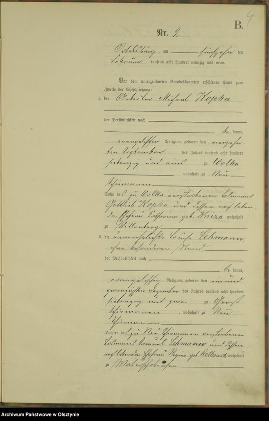 image.from.unit.number "Heiraths-Haupt-Register Nr 1 - 13"