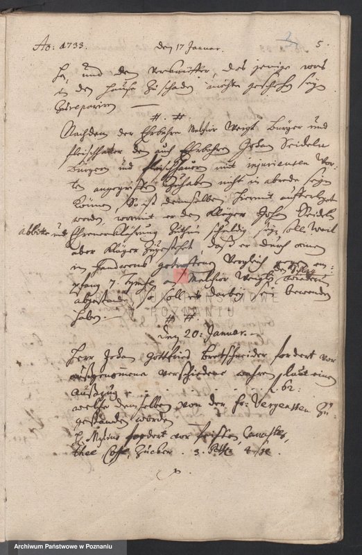 image.from.unit.number "Ratsprotokoll; język niemiecki, polski"