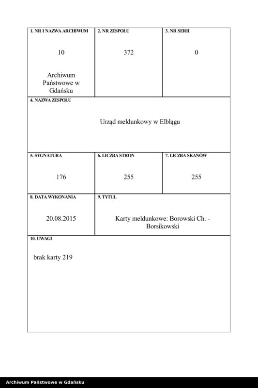 image.from.unit.number "Karty meldunkowe: Borowski Ch. - Borsikowski"