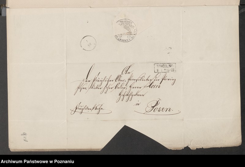 Obraz 20 z jednostki "Die von den Landräten der polnischen Grenzkreise über die öffentlichen Zustände zu erstattenden Wochenberichte."