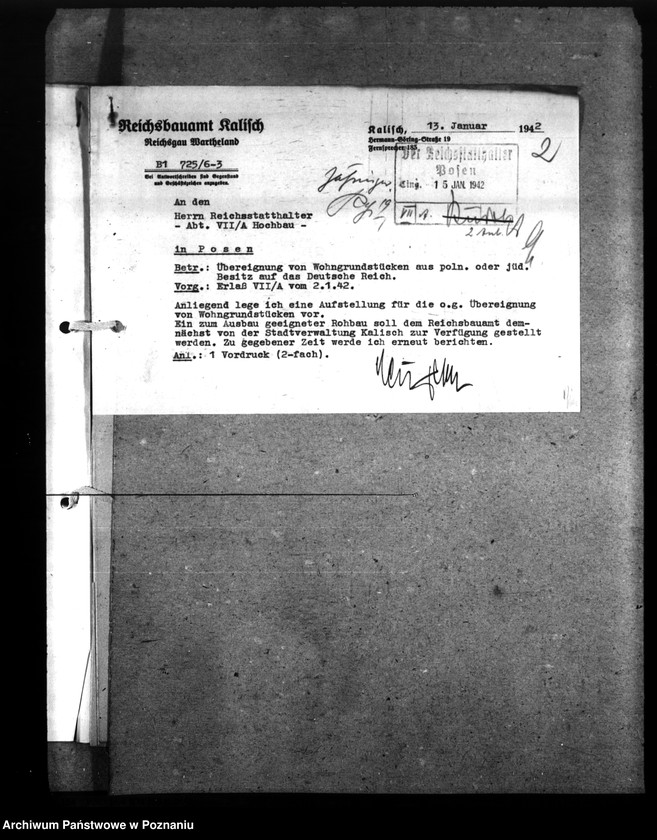 Obraz 6 z jednostki "Przejmowanie gruntów na rzecz Trzeciej Rzeszy"