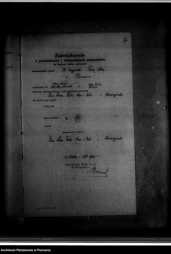 Obraz 11 z jednostki "Majątek Bieganowo powiat wrzesiński własność E. Grabski nr woj. kotła 5588"