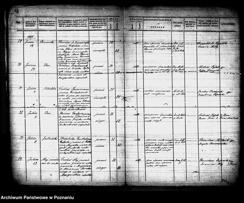 Obraz 8 z jednostki "Księga małżeństw"