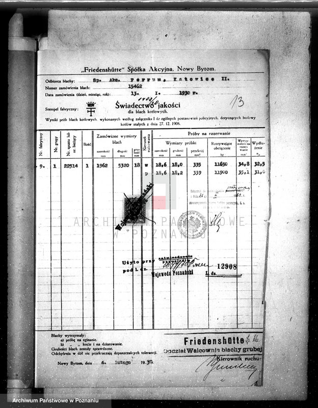 Obraz 18 z jednostki "Cukiernia w Kościanie nr woj. kotła 6479"