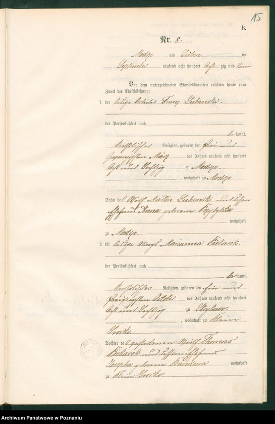 image.from.unit.number "Księga małżeństw"