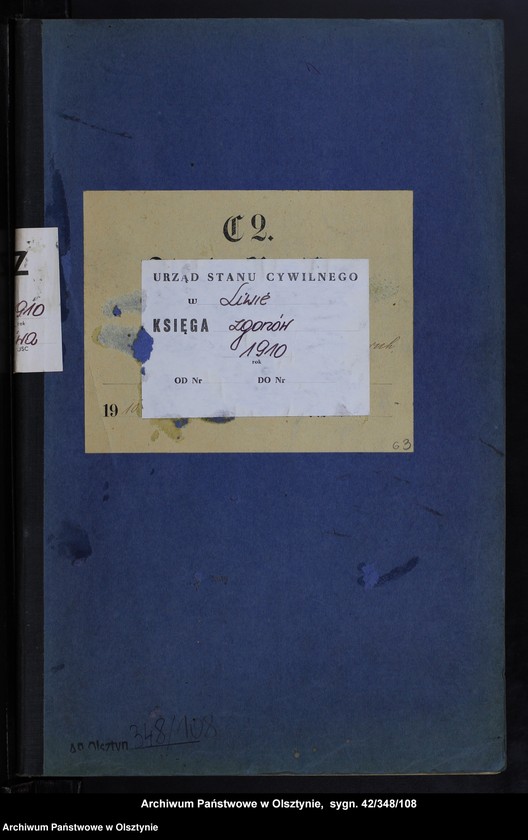 image.from.unit.number "Sterbe-Neben-Register Nr 1 - 62"