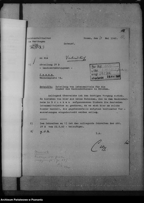 Obraz 16 z jednostki "Lebensmittel, Kleiderkarten, Schulbesuch, vermögensrechtliche Behandlung"