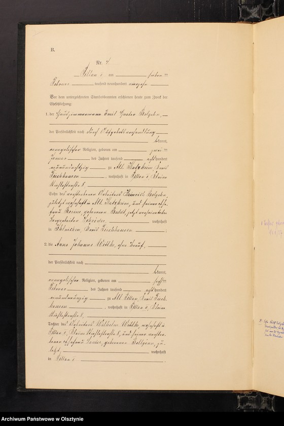 image.from.unit.number "Heiraths-Haupt-Register Nr 1 - 26 i 1 - 17"