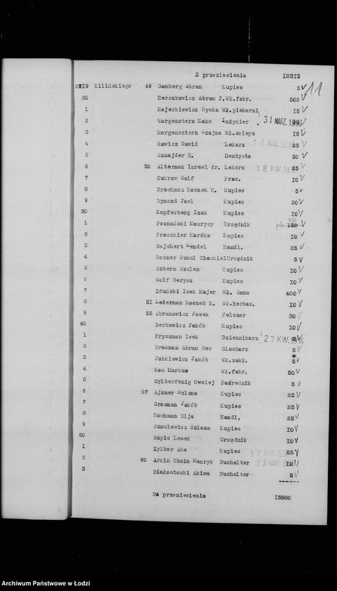 Obraz 15 z jednostki "Rejestr poborczy"