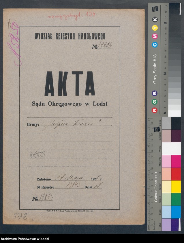 Obraz 2 z jednostki "Juliusz Fiszer – sklep kolonialno-spożywczy i wyrób tytoniowy"