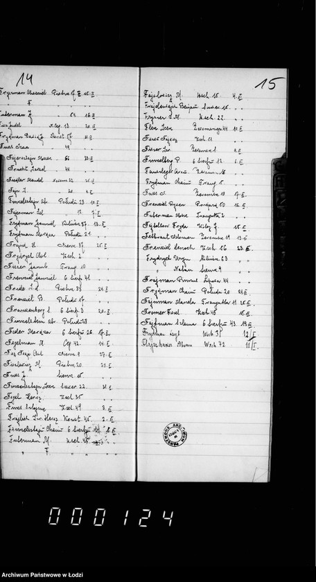 Obraz 16 z jednostki "Skorowidz rekursów w sprawach składek gminy za 1926 r."