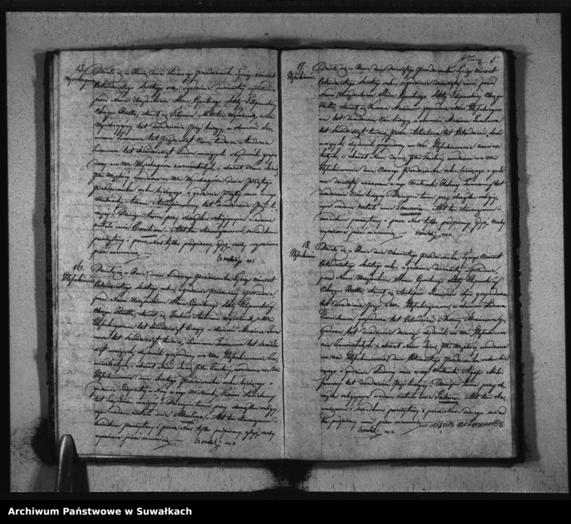 image.from.unit.number "Duplikat Aktów Urodzonych, Zaszlubionych i Umarłych Sekty Filiponów Okręgu Hutta 1846 r."