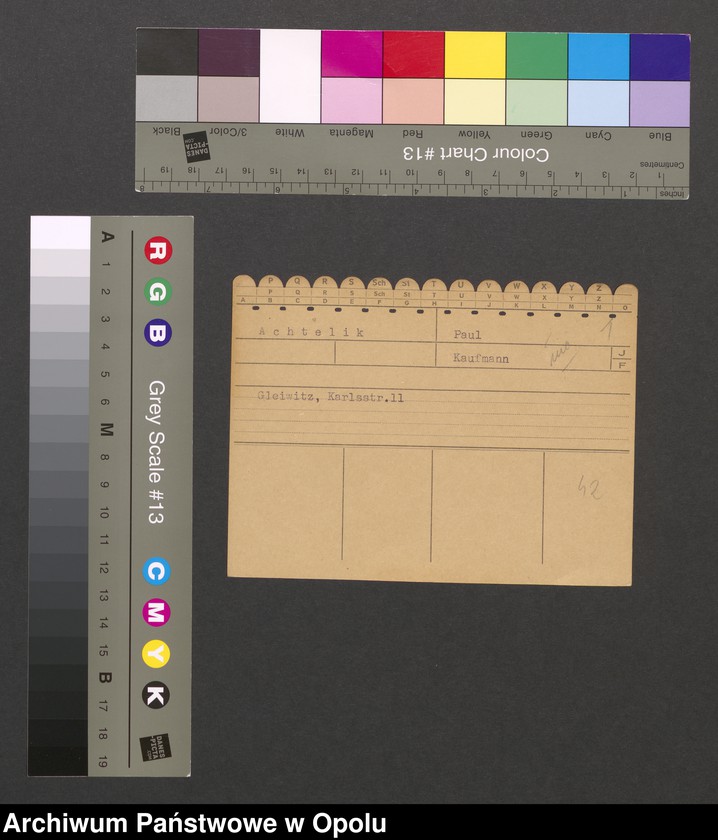 Obraz 3 z jednostki "[Achtelik Paul, zam.Gleiwitz]"