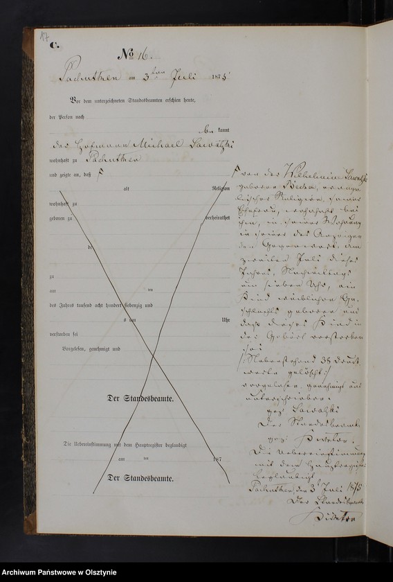 image.from.unit.number "Sterbe-Neben-Register Nr 1 - 43"