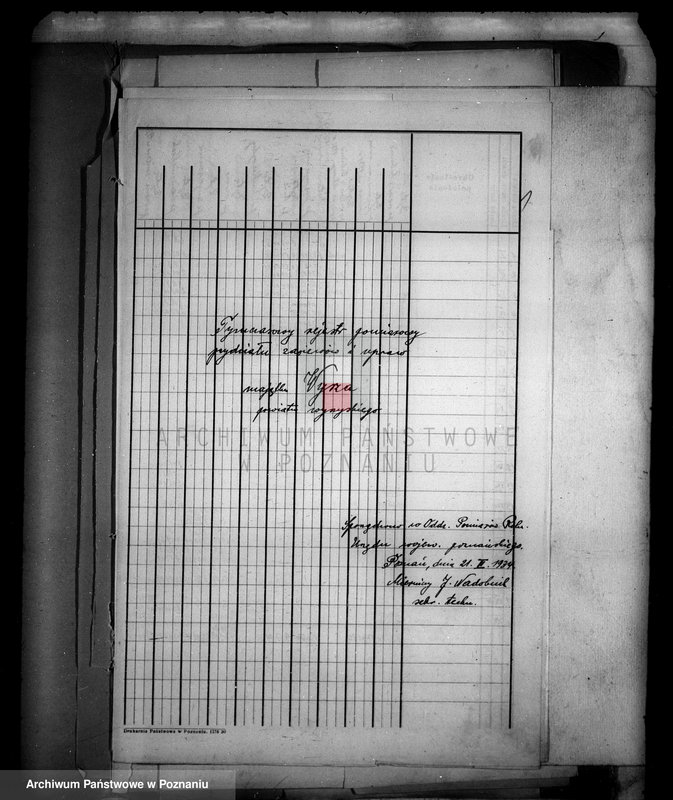 Obraz 5 z jednostki "Tymczasowy rejestr pomiarowy majątku Wyrza powiatu wyrzyskiego"