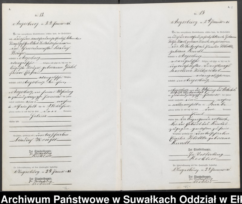 image.from.unit.number "Geburts-Neben-Register des Preussischen Standes-Amtes Angerburg Kreis Angerburg"