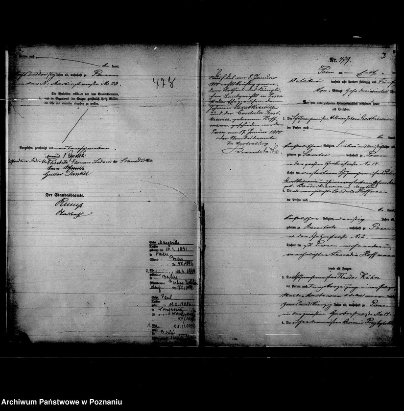 Obraz 4 z jednostki "Księga małżeństw"