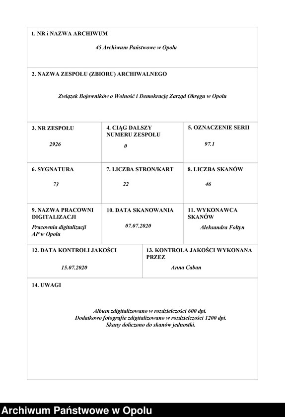 image.from.unit.number "Uroczysta manifestacja z okazji 40-tej rocznicy III Powstania Śląskiego na Górze św. Anny 4.VI.1961 r."