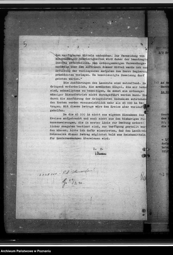 Obraz 9 z jednostki "Zuschüsse aus Reichsmitteln für Sondermassnahmen in Hohensalza (Inowrocław), Warthbrücken (Koło). Neubau einer festen Brücke."