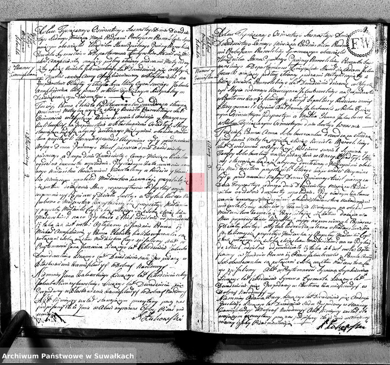 image.from.unit.number "Akta Gminy Przeroslskiey Zaślubionych od Dnia 1- wszego Stycznia Roku 1816"