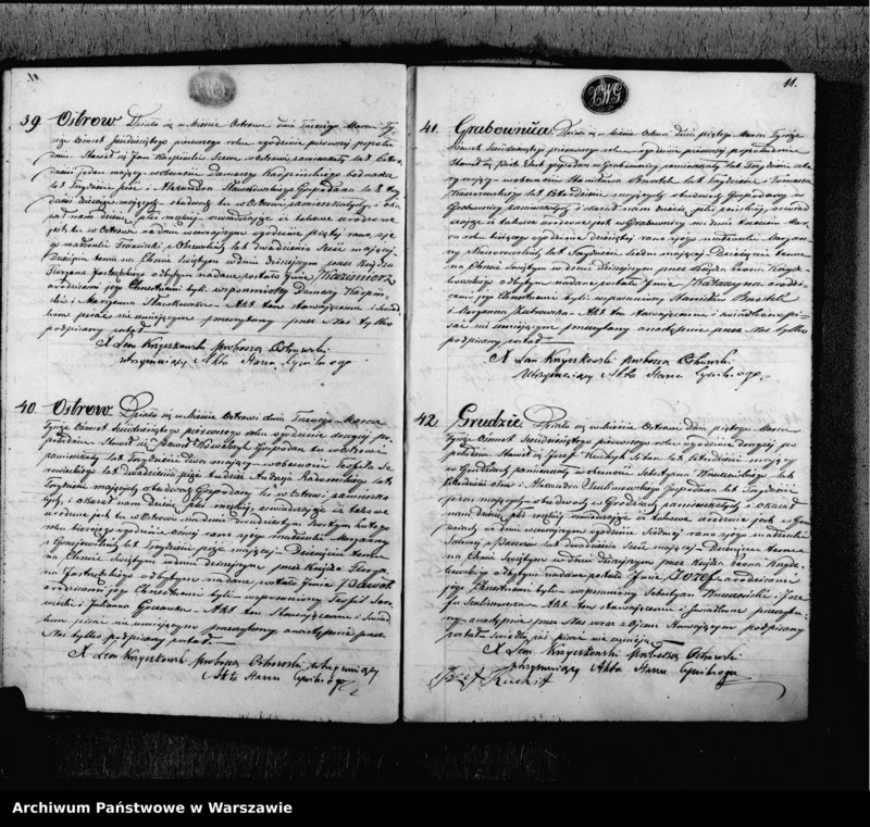 image.from.unit.number "Akta urodzeń, małżeństw i zgonów"