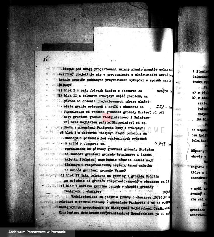 Obraz 19 z jednostki "Przymusowy wykup majątków: Stołężyn, Wapno, Panigródz i Rusiec powiatu wągrowieckiego i żnińskiego"