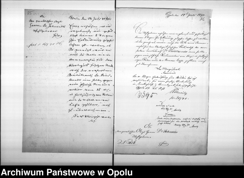 Obraz 19 z jednostki "Anstellung der Armenärzte 1865"
