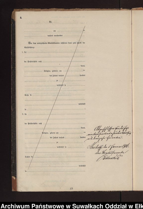 image.from.unit.number "Heirats-Neben-Register des Preussischen Standes-Amtes Neuhoff Kreis Loetzen"