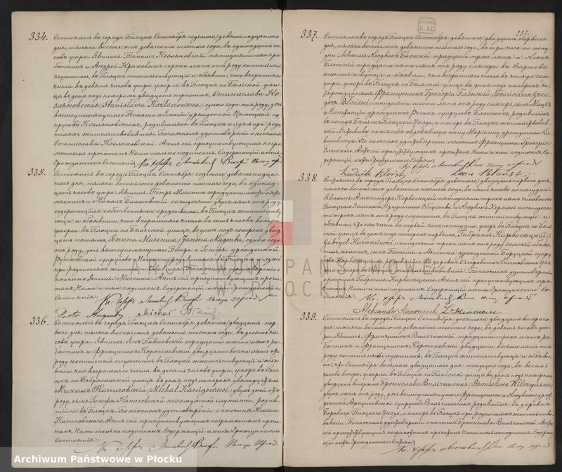 image.from.unit.number "Akta urodzeń, małżeństw i zgonów"