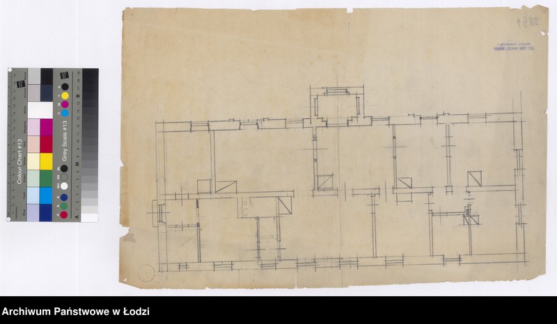 Obraz 1 z jednostki "Szkice i projekty budowlane niezidentyfikowane - dobra Bratoszewice"