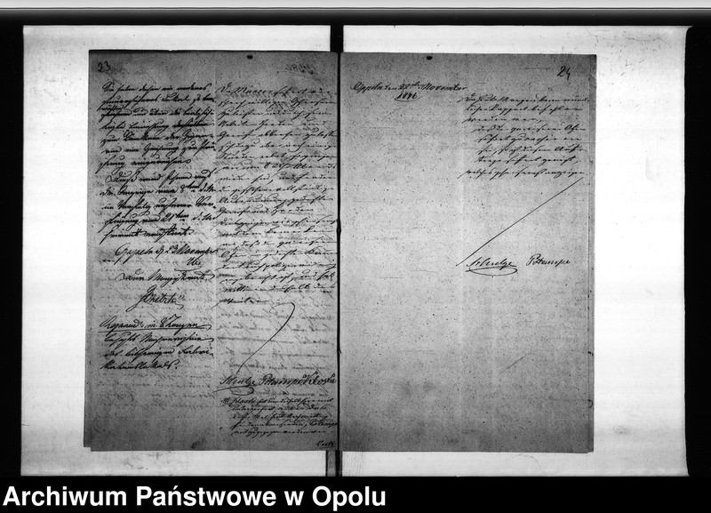 Obraz 20 z jednostki "Acta des Magistrats zu Oppeln betreffend: die vom Kaufmann Isaak Münzer angelegte Cigarren-Fabrik de Anno 1846"
