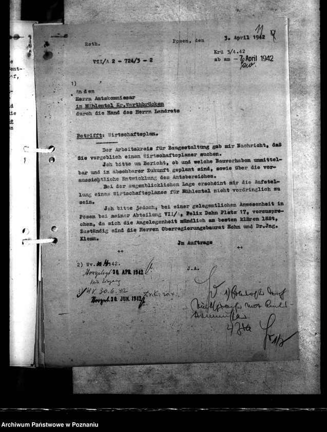 Obraz 15 z jednostki "Wirtschaftsplan Eichenbrück - Wągrowiec"