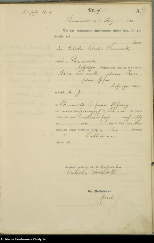 image.from.unit.number "Geburts-Haupt-Register Nr 1 - 100"