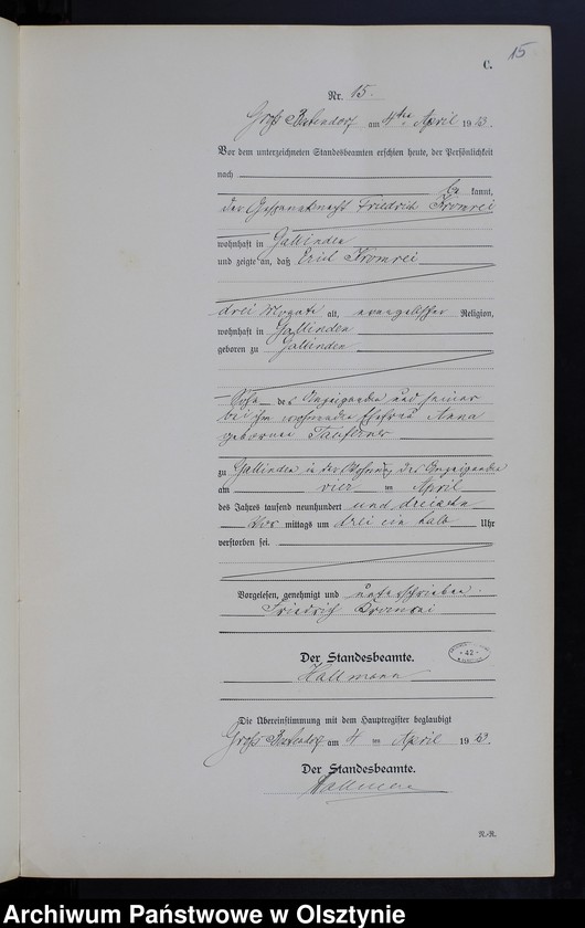 image.from.unit.number "Sterbe-Neben-Register Nr 1 - 33"