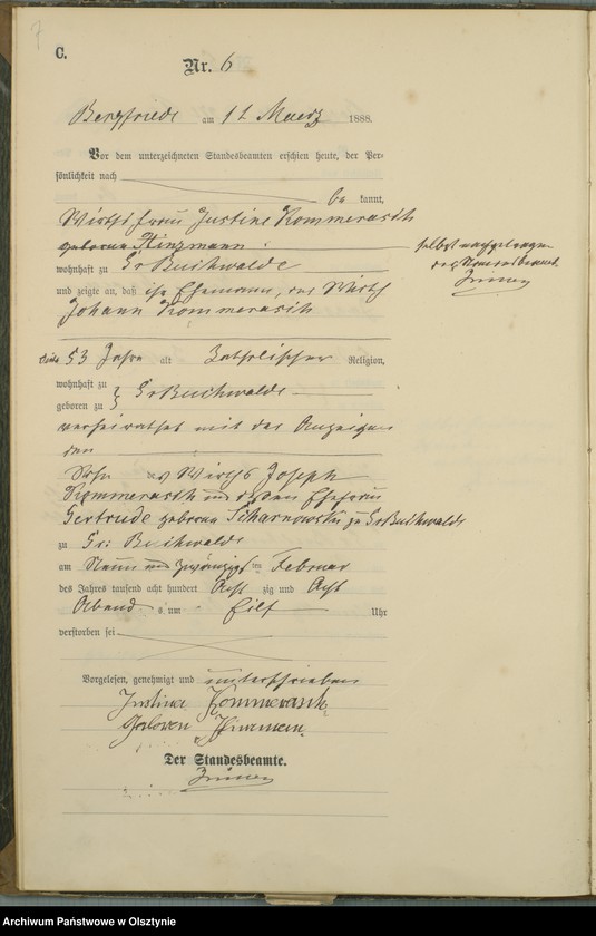 image.from.unit.number "Sterbe-Haupt-Register Nr 1 - 46"