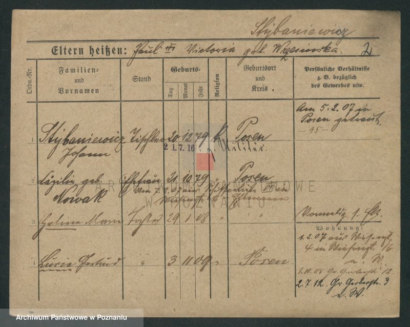 Obraz 6 z jednostki "Stybaniewicz - Suchopartka"