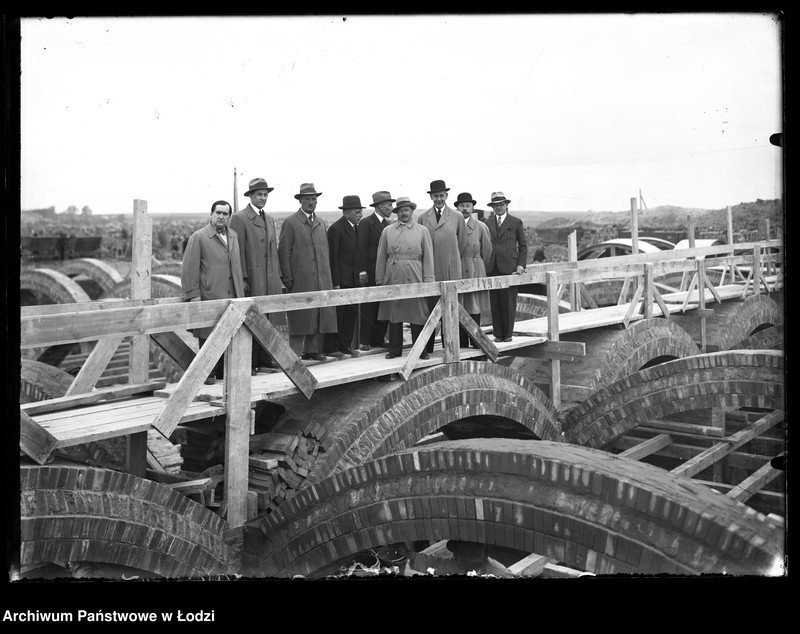 Obraz 1 z jednostki "Stoki - budowa zbiorników wody, wizyta min. Mariana Zyndrama Kościałkowskiego 6.08.1935"