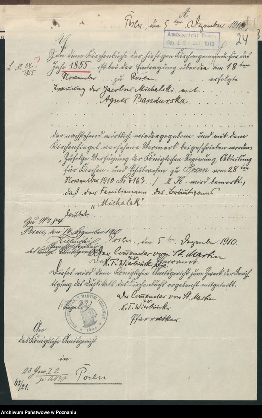 Obraz 15 z jednostki "Księga małżeństw"