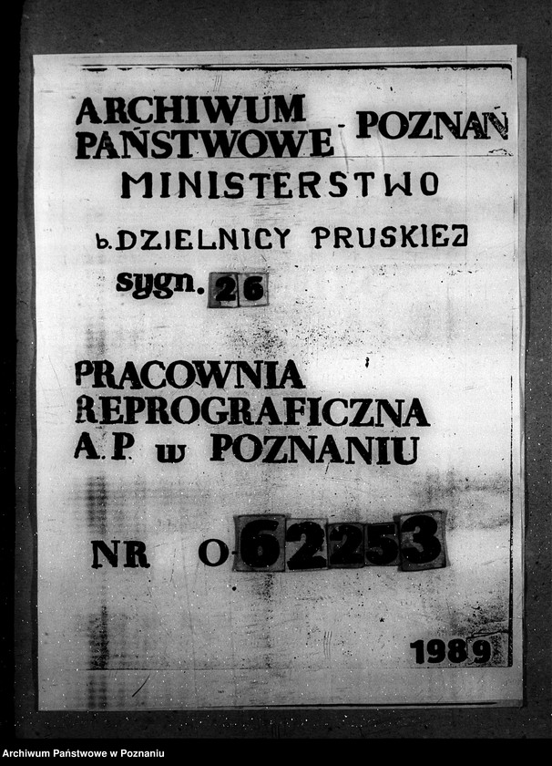 Obraz 1 z jednostki "Sprawy szczegółowo-- administracyjne. Okólniki wewnętrzne"