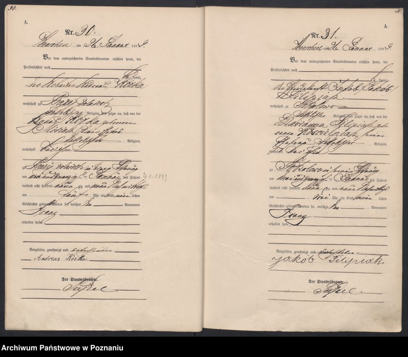 image.from.unit.number "Księga akt urodzenia"