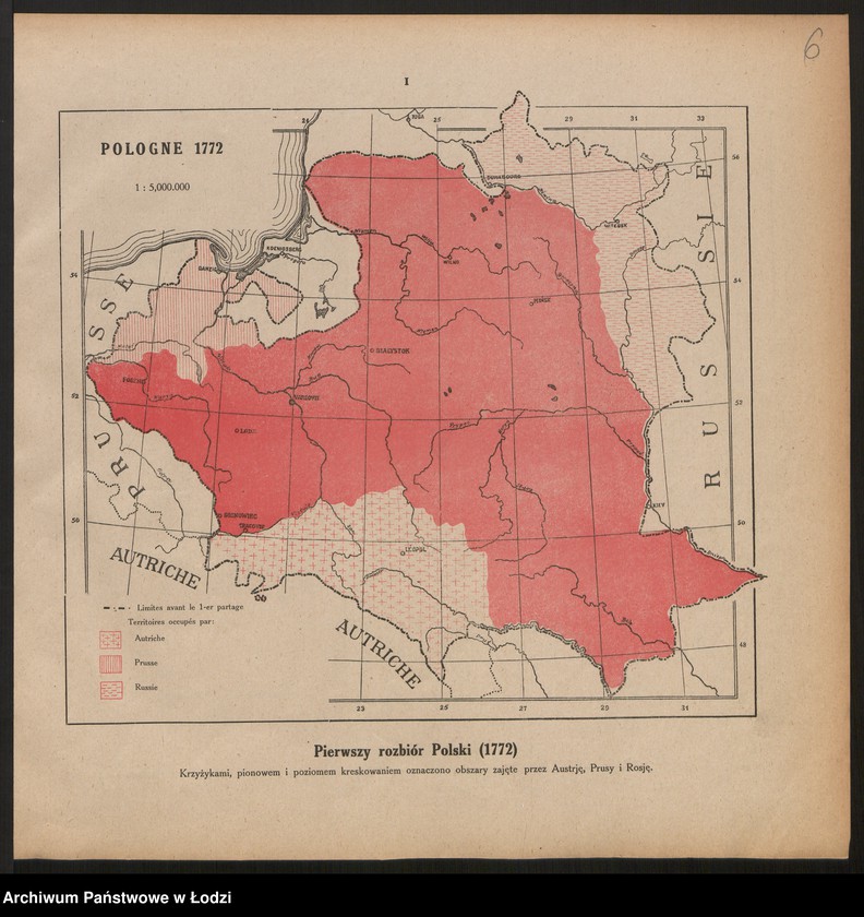 Obraz 8 z jednostki "Polski atlas kongresowy, Lwów, Warszawa 1921"