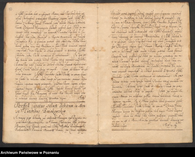 Obraz 8 z jednostki "Protocolon actorum officii consularis Posnaniensis."